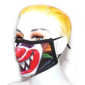 🤡 Awesome Single Evil Clown Mouth Face Mask 🤡